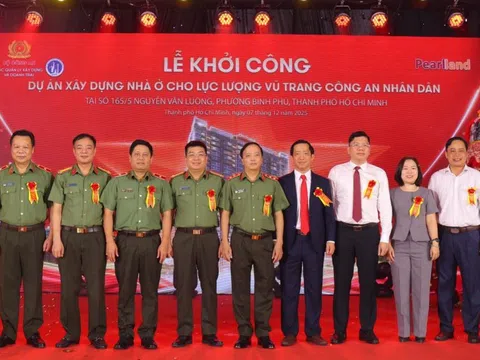 Khởi công dự án nhà ở cho lực lượng công an nhân dân tại TPHCM