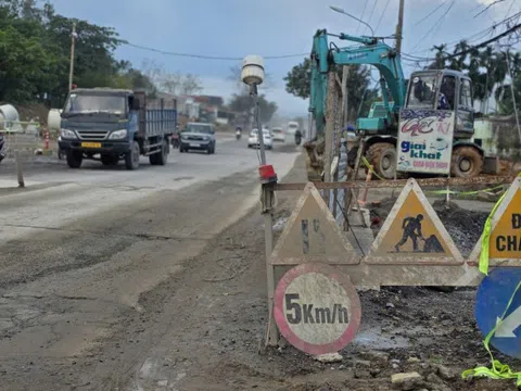 Cận cảnh đường gần 1.000 tỷ đồng thi công ì ạch, Đà Nẵng lý giải nguyên nhân