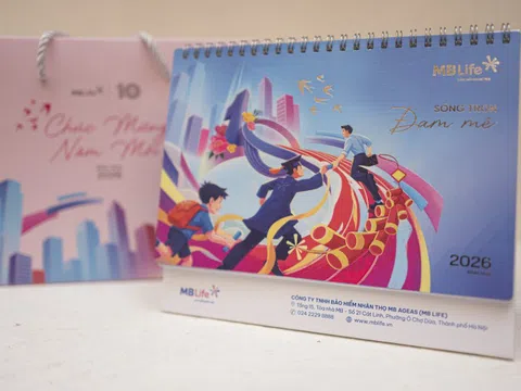 Bộ lịch MBLife 2026: Hành trình sống trọn đam mê