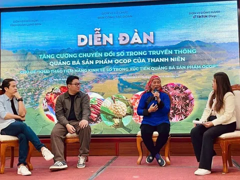 Lạng Sơn khai thác tiềm năng kinh tế số trong xúc tiến quảng bá sản phẩm OCOP