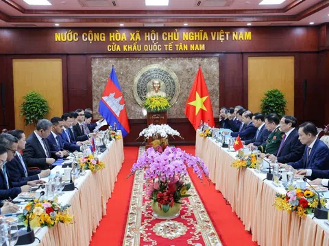 Thủ tướng Phạm Minh Chính hội đàm với Thủ tướng Campuchia Hun Manet