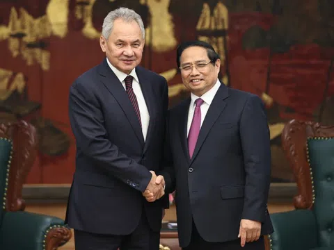 Thủ tướng Phạm Minh Chính tiếp Thư ký Hội đồng An ninh Liên bang Nga