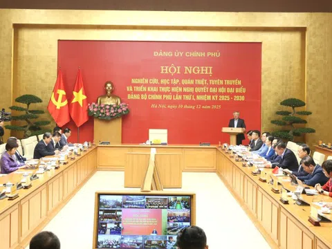 Quán triệt, triển khai thực hiện Nghị quyết Đại hội đại biểu Đảng bộ Chính phủ lần thứ I