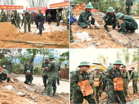 "Chiến dịch Quang Trung": Hoàn thành sửa chữa, xây mới gần 4.900 nhà sau 5 ngày phát động