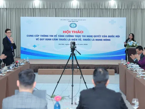 Lo ngại buôn lậu gia tăng nếu cho phép sản xuất thuốc lá điện tử để xuất khẩu