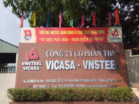 Báo lỗ 9 tháng hơn 1,5 tỷ đồng, Thép Vicasa - VNSteel (VCA) thay đổi loạt nhân sự cấp cao