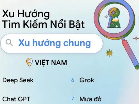 Người Việt tìm kiếm gì nhiều nhất trên Google trong năm 2025?