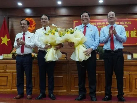 Phê chuẩn kết quả bầu, miễn nhiệm chức vụ Chủ tịch UBND tỉnh Cà Mau