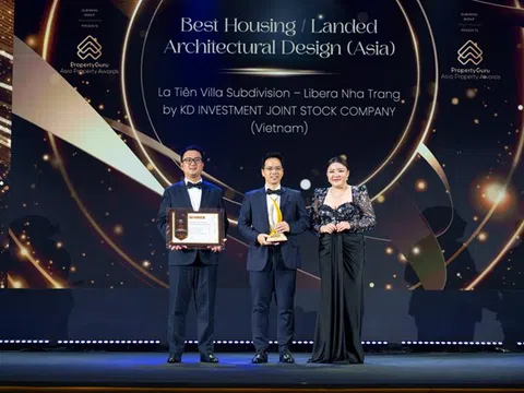 La Tiên Villa được vinh danh tại Giải thưởng Bất động sản châu Á lần thứ 20
