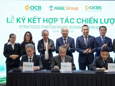 OCB, OCBS và Hoàng Anh Gia Lai ký kết hợp tác chiến lược