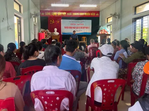 Tăng cường phổ biến pháp luật, trợ giúp pháp lý cho người nghèo