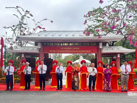 Mộ cụ Phó bảng Nguyễn Sinh Sắc được xếp hạng Di tích quốc gia đặc biệt