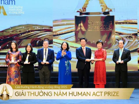 Quỹ Thiện Tâm được vinh danh hạng mục cao nhất trong lễ trao ‘Giải thưởng Hành động vì cộng đồng 2025’