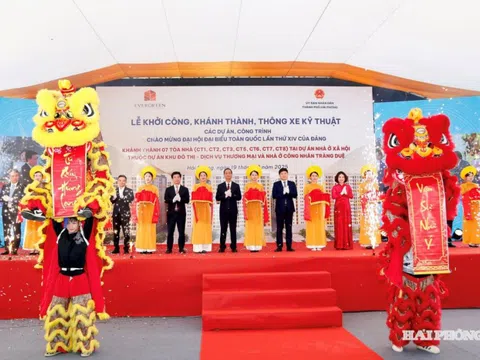 Khánh thành 7 tòa nhà ở xã hội Evergreen Tràng Duệ
