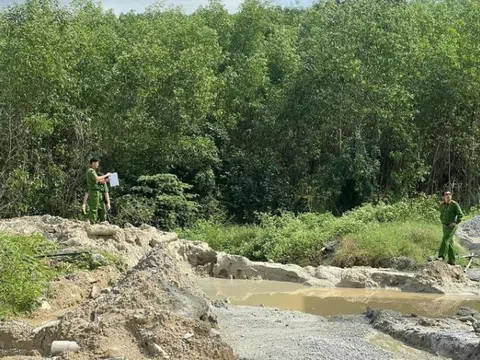 Phát hiện công ty đổ trộm hơn 700 tấn chất thải rắn