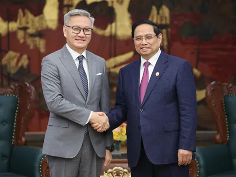 Thủ tướng Phạm Minh Chính tiếp Bộ trưởng Ngoại giao Lào