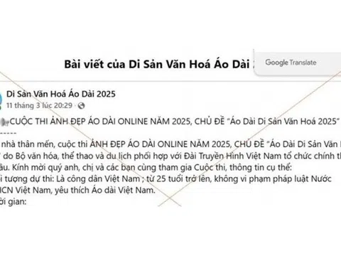 Tham gia cuộc thi áo dài trên mạng, người phụ nữ bị lừa 7,6 tỷ đồng