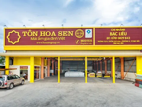 Tập đoàn Hoa Sen (HSG) mở công ty mới vốn 300 tỷ đồng tại Hải Phòng