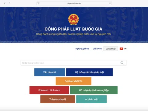 Quy trình tiếp nhận, xử lý phản ánh, kiến nghị về văn bản quy phạm pháp luật