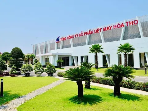 Công ty Dệt may Hòa Thọ (HTG) đặt mục tiêu doanh thu năm 2026 đạt 5.550 tỷ, lãi trước thuế 420 tỷ đồng