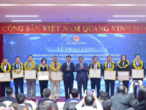 Vinamilk được Bộ Công Thương vinh danh doanh nghiệp xuất khẩu tiêu biểu