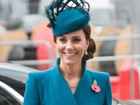 Vương phi Kate được tôn vinh là "biểu tượng thời trang vĩnh cửu" ở nước Anh