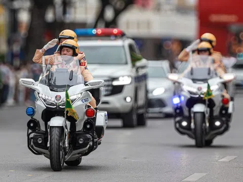 Phân luồng giao thông phục vụ Đại hội Thi đua yêu nước toàn quốc lần thứ XI