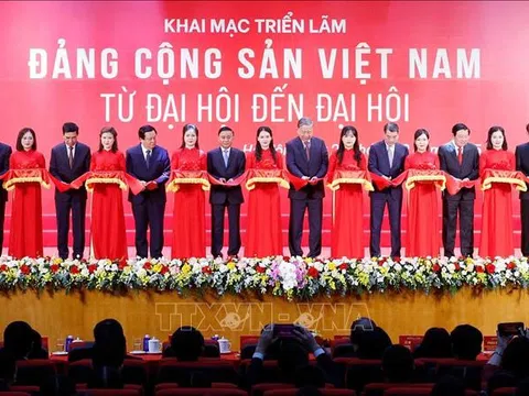Tổng Bí thư Tô Lâm dự khai mạc triển lãm 'Đảng Cộng sản Việt Nam - Từ Đại hội đến Đại hội'