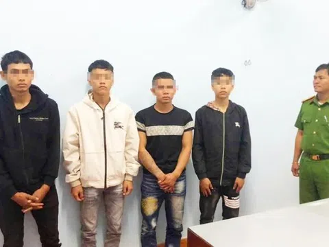 Bắt 4 đối tượng xâm hại thiếu nữ trong chòi rẫy
