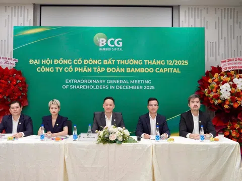 Bamboo Capital tổ chức thành công ĐHĐCĐ bất thường tháng 12/2025