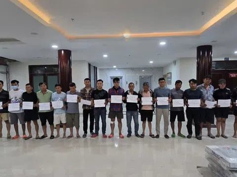 150 cảnh sát vây bắt nhóm đối tượng đánh bạc, mua bán trái phép vũ khí quân dụng