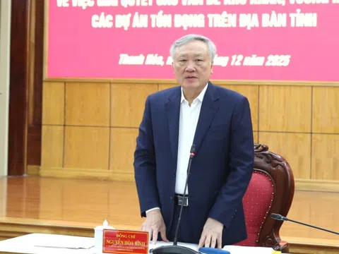 Thanh Hóa cần coi việc tháo gỡ khó khăn, vướng mắc cho các dự án là nhiệm vụ chính trị đặc biệt cấp bách