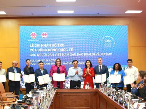 Kết nối, huy động nguồn lực quốc tế ứng phó thiên tai