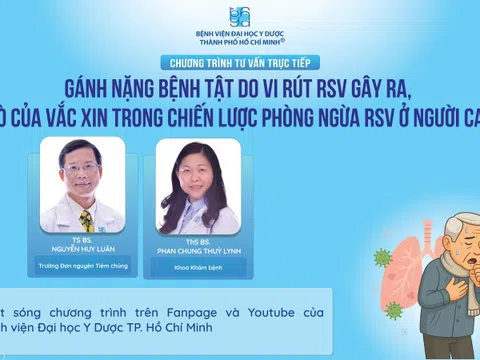 Bệnh do RSV - Mối nguy hô hấp âm thầm ở người cao tuổi trong thời điểm giao mùa
