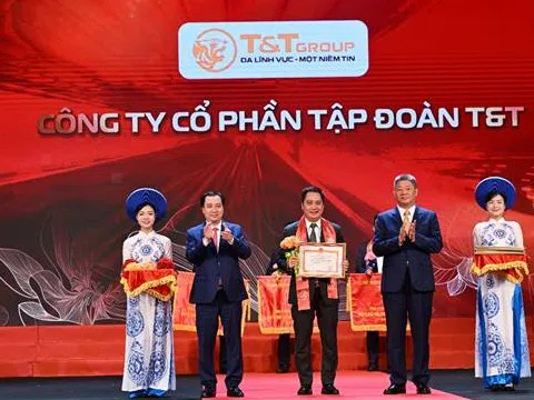 T&T Group được vinh danh tại Lễ tôn vinh doanh nhân, doanh nghiệp Thăng Long 2025