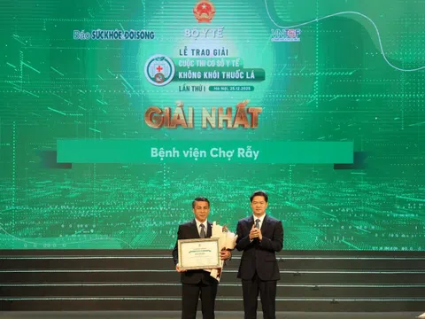 Tôn vinh các cơ sở y tế không khói thuốc lá