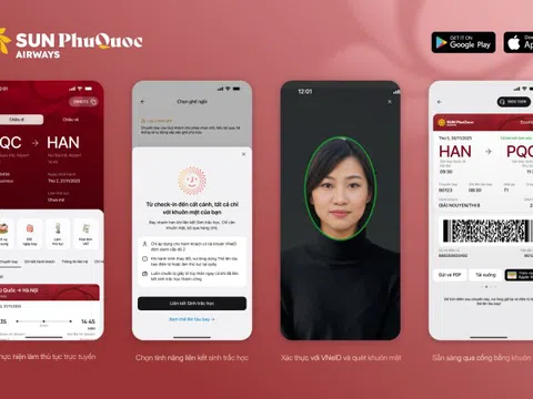 Hãng hàng không thứ 3 tại Việt Nam áp dụng làm thủ tục bay bằng sinh trắc học
