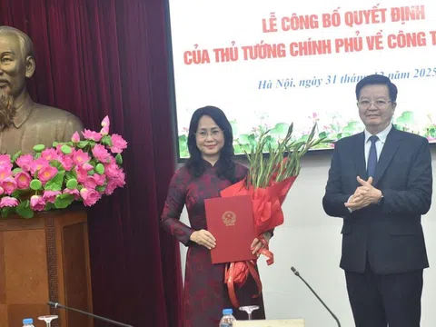 Đồng chí Lâm Thị Phương Thanh giữ chức Thứ trưởng Thường trực Bộ VHTT&DL