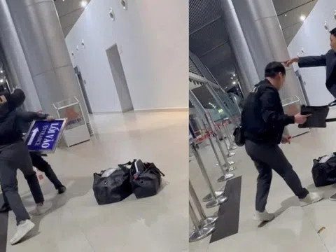Tạm giữ đối tượng đập phá tài sản, hành hung nhân viên sân bay