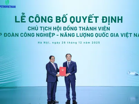 Thủ tướng bổ nhiệm ông Lê Ngọc Sơn làm Chủ tịch HĐTV Petrovietnam