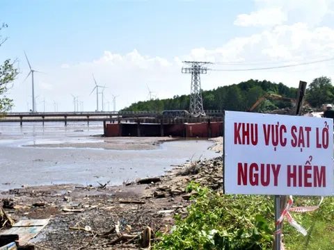 Cà Mau đầu tư 480 tỷ đồng xây kè chống sạt lở sông Gành Hào