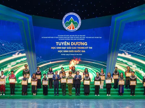 Tuyên dương học sinh, sinh viên, thanh niên dân tộc thiểu số tiêu biểu năm 2025