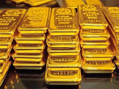 Giá vàng đồng loạt tăng mạnh