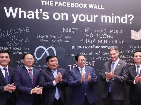 Tập đoàn Meta cảm ơn quan hệ đối tác mẫu mực với Cổng Thông tin điện tử Chính phủ