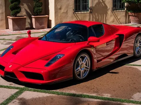 Siêu phẩm triệu đô Ferrari Enzo bị tai nạn vì nguyên nhân khó đỡ