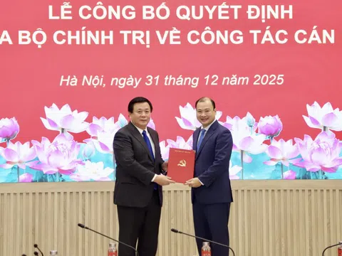 Thứ trưởng Bộ VHTT&DL Lê Hải Bình giữ chức Phó Giám đốc Học viện Chính trị Quốc gia Hồ Chí Minh