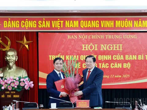 Đồng chí Nguyễn Xuân Trường giữ chức Phó Trưởng Ban Nội chính Trung ương