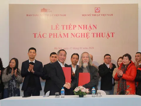 Bảo tàng Mỹ thuật Việt Nam tiếp nhận gần 1.000 tác phẩm mỹ thuật