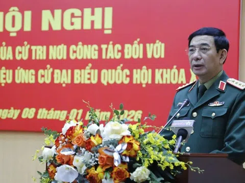 Giới thiệu Đại tướng Phan Văn Giang ứng cử đại biểu Quốc hội khóa XVI