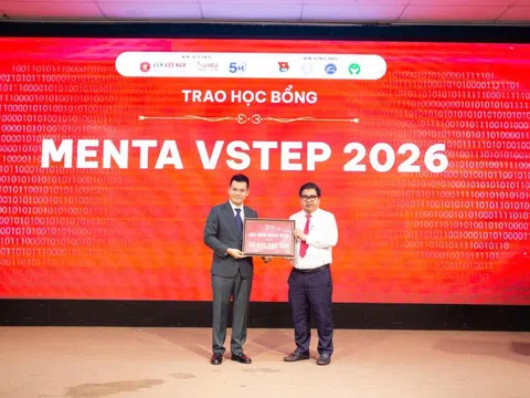 Menta Vstep trao 1000 suất học bổng cho sinh viên của 50 trường ĐH trên toàn quốc